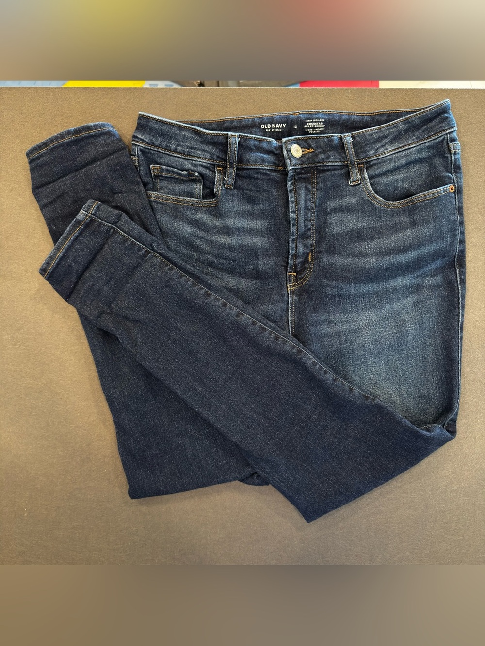 Old Navy Extra High Rise Rockstar Super Skinny Jeans